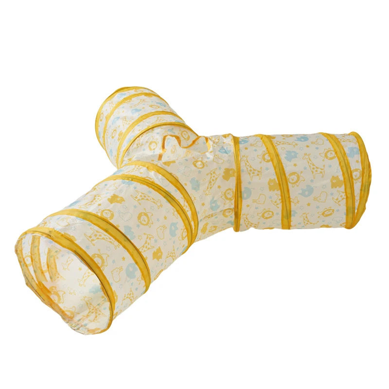 Foldable Cat Tunnel Toy — Interactive Play Tube for Indoor Cats