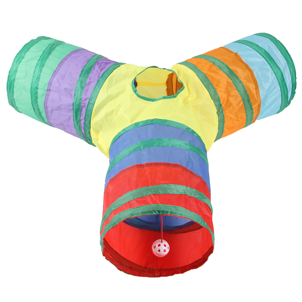 Foldable Cat Tunnel Toy — Interactive Play Tube for Indoor Cats