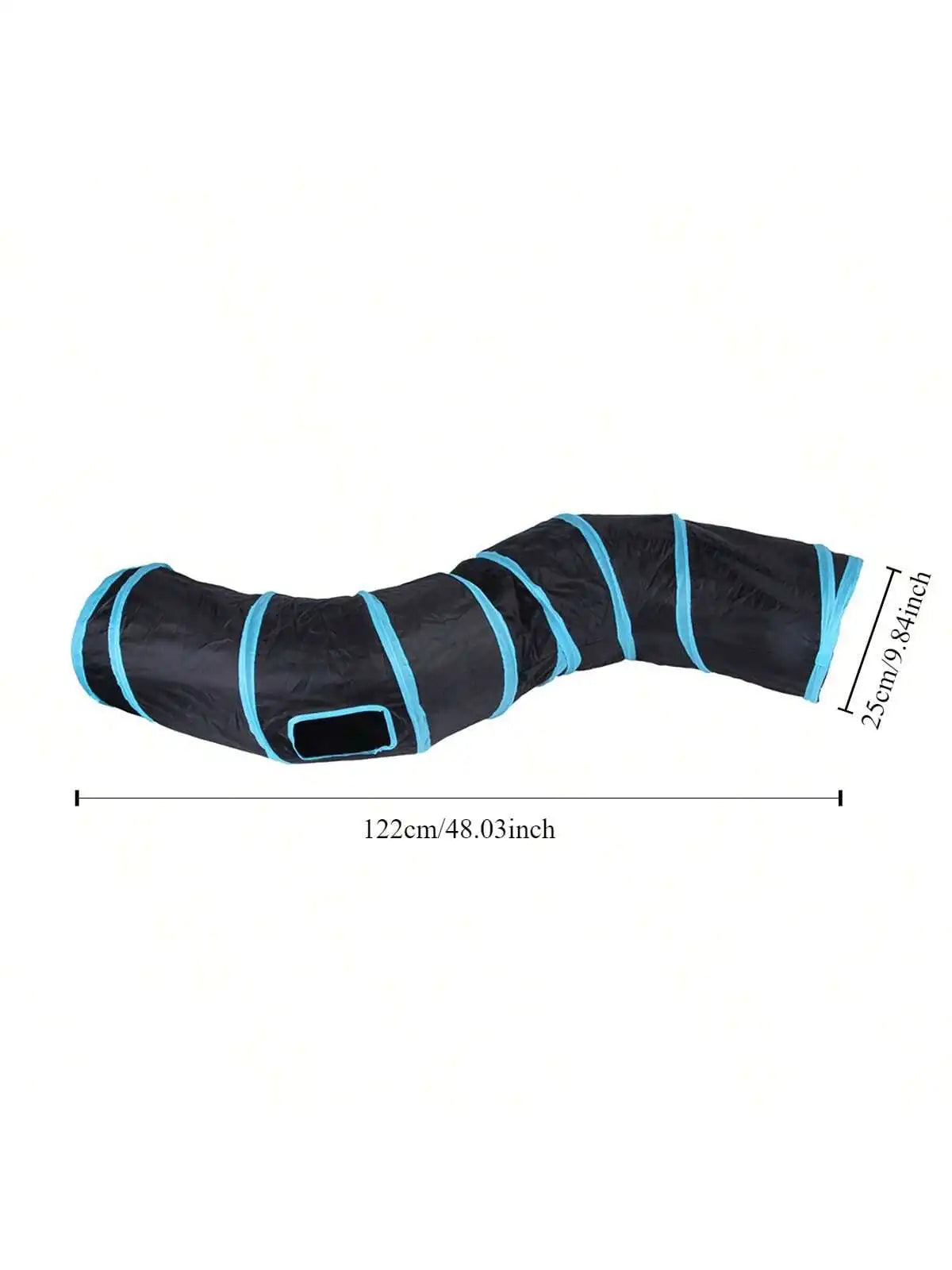Foldable Cat Tunnel Toy — Interactive Play Tube for Indoor Cats
