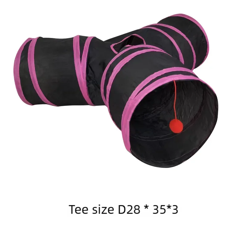 Foldable Cat Tunnel Toy — Interactive Play Tube for Indoor Cats